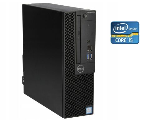 ПК Dell OptiPlex 3050 SFF / Intel Core i5-7400 (4 ядра по 3.0 - 3.5 GHz) / 32 GB DDR4 / 512 GB SSD / Intel HD Graphics 630 / Win 10