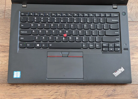 Ультрабук Lenovo ThinkPad T460 / 14" (1920x1080) IPS / Intel Core i5-6200U (2 (4) ядра по 2.3 - 2.8 GHz) / 8 GB DDR3 / 128 GB SSD / Intel HD Graphics 520 / WebCam / Две АКБ Ультрабук Lenovo ThinkPad T460 / 14" (1920x1080) IPS / Intel Core i5-6200U (2 (4) ядра по 2.3 - 2.8 GHz) / 8 GB DDR3 / 128 GB SSD / Intel HD Graphics 520 / WebCam / Две АКБ