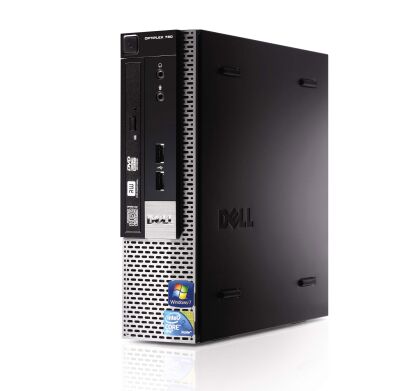 Dell Optiplex 780 USFF / Intel Core 2 Duo E7500 (2 ядра по 2.93GHz) / 4GB DDR3 / 250GB HDD + Монитор Dell P2012Ht / 20' / 16:9