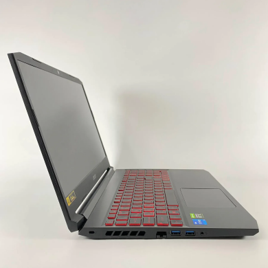 Игровой ноутбук Б-класс Acer Nitro 5 AN515-57 / 15.6" (1920x1080) IPS / Intel Core i5-11400H (6 (12) ядер по 2.7 - 4.5 GHz) / 32 GB DDR4 / 512 GB SSD / nVidia GeForce RTX 3050 Ti, 4 GB GDDR6, 128-bit / HDMI / WebCam Игровой ноутбук Б-класс Acer Nitro 5 AN515-57 / 15.6" (1920x1080) IPS / Intel Core i5-11400H (6 (12) ядер по 2.7 - 4.5 GHz) / 32 GB DDR4 / 512 GB SSD / nVidia GeForce RTX 3050 Ti, 4 GB GDDR6, 128-bit / HDMI / WebCam