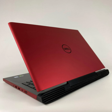 Игровой ноутбук Б-класс Dell Inspiron 7577 / 15.6" (1920x1080) IPS / Intel Core i7-7700HQ (4 (8) ядра по 2.8 - 3.8 GHz) / 16 GB DDR4 / 500 GB SSD / nVidia GeForce GTX 1060 Max-Q, 6 GB GDDR5, 192-bit / WebCam Игровой ноутбук Б-класс Dell Inspiron 7577 / 15.6" (1920x1080) IPS / Intel Core i7-7700HQ (4 (8) ядра по 2.8 - 3.8 GHz) / 16 GB DDR4 / 500 GB SSD / nVidia GeForce GTX 1060 Max-Q, 6 GB GDDR5, 192-bit / WebCam