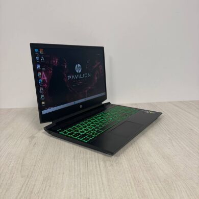 Игровой ноутбук Б-класс HP Pavilion Gaming 15-ec2000ua / 15.6" (1920x1080) IPS / AMD Ryzen 5 5600H (6 (12) ядер по 3.3&nbsp;- 4.2&nbsp;GHz) / 8 GB DDR4 / 512 GB SSD / nVidia GeForce RTX 3050 Ti, 4 GB GDDR6, 128-bit / WebCam
