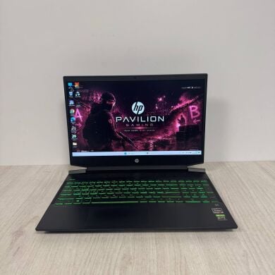 Игровой ноутбук Б-класс HP Pavilion Gaming 15-ec2000ua / 15.6" (1920x1080) IPS / AMD Ryzen 5 5600H (6 (12) ядер по 3.3&nbsp;- 4.2&nbsp;GHz) / 8 GB DDR4 / 512 GB SSD / nVidia GeForce RTX 3050 Ti, 4 GB GDDR6, 128-bit / WebCam