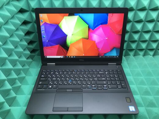 Игровой ноутбук Dell Latitude E5570 / 15.6" (1920x1080) IPS / Intel Core i7-6820HQ (4 (8) ядра по 2.7 - 3.6 GHz) / 16 GB DDR4 / 256 GB SSD M.2 / AMD Radeon R7 M370, 2 GB GDDR5, 128-bit / WebCam / Fingerprint / HDMI / Windows 10 лицензия