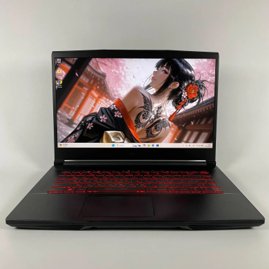 Ігровий ноутбук MSI GF63 Thin 11SC / 15.6" (1920x1080) IPS / Intel Core i5-11400H (6 (12) ядер по 2.7 - 4.5 GHz) / 16 GB DDR4 / 512 GB SSD / nVidia GeForce GTX 1650 Max-Q, 4 GB GDDR5, 128-bit / WebCam / HDMI