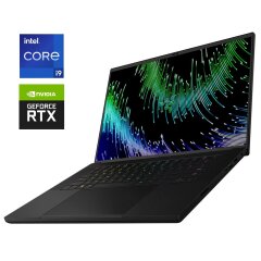 Ігровий ноутбук Razer Blade 16 RZ09-0483 / 16" (3840x2400) MiniLED / Intel Core i9-13950HX (24 (32) ядра по 2.2 - 5.5 GHz) / 32 GB DDR5 / 2000 GB SSD NVMe / nVidia GeForce RTX 4090, 16 GB GDDR6, 256-bit / WebCam