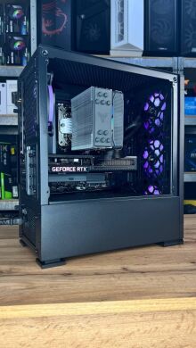 Ігровий ПК 2E Gaming Calleo GB700 Tower / AMD Ryzen 5 7500F (6 (12) ядер по 3.7 - 5.0 GHz) / 32 GB DDR5 / 1000 GB SSD M.2 / nVidia GeForce RTX 3060, 12 GB GDDR6, 192-bit / 650W / HDMI
