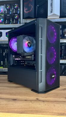 Ігровий ПК 2E Gaming Calleo GB700 Tower / AMD Ryzen 5 7500F (6 (12) ядер по 3.7 - 5.0 GHz) / 32 GB DDR5 / 1000 GB SSD M.2 / nVidia GeForce RTX 3060, 12 GB GDDR6, 192-bit / 650W / HDMI