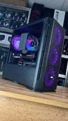 Ігровий ПК 2E Gaming Calleo GB700 Tower / AMD Ryzen 5 7500F (6 (12) ядер по 3.7 - 5.0 GHz) / 32 GB DDR5 / 1000 GB SSD M.2 / nVidia GeForce RTX 3060, 12 GB GDDR6, 192-bit / 650W / HDMI