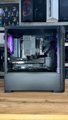 Ігровий ПК 2E Gaming Calleo GB700 Tower / AMD Ryzen 5 7500F (6 (12) ядер по 3.7 - 5.0 GHz) / 32 GB DDR5 / 1000 GB SSD M.2 / nVidia GeForce RTX 3060, 12 GB GDDR6, 192-bit / 650W / HDMI