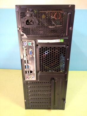 Компьютер Б-класс Logic Gigabyte Tower / Intel Core i7-3770 (4 (8) ядра по 3.4 - 3.9 GHz) / 8 GB DDR3 / 1000 GB HDD / Intel HD Graphics 4000 / 600W 