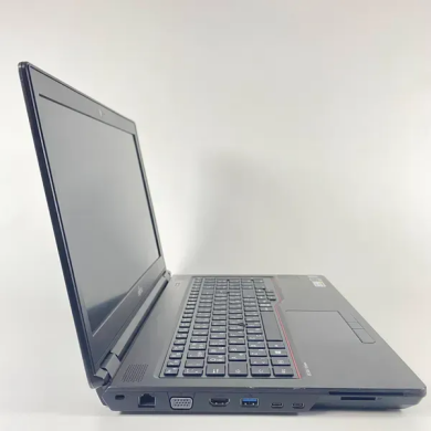 Мобильная рабочая станция Б-класс Fujitsu Celsius H780 / 15.6" (1920x1080) IPS / Intel Core i7-8750H (6 (12) ядер по 2.2 - 4.1 GHz) / 16 GB DDR4 / 512 GB SSD / nVidia Quadro P600, 4 GB GDDR5, 128-bit / WebCam / USB Type-C / VGA