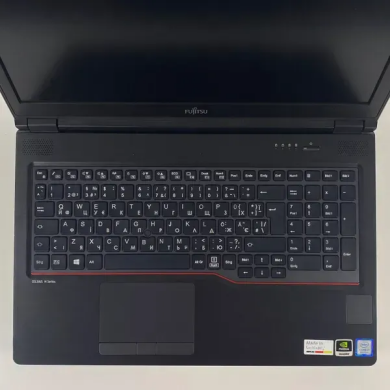Мобильная рабочая станция Б-класс Fujitsu Celsius H780 / 15.6" (1920x1080) IPS / Intel Core i7-8750H (6 (12) ядер по 2.2 - 4.1 GHz) / 16 GB DDR4 / 512 GB SSD / nVidia Quadro P600, 4 GB GDDR5, 128-bit / WebCam / USB Type-C / VGA