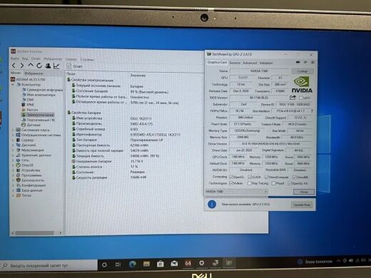 Мобільна робоча станція Dell Precision 3560 / 15.6" (1920x1080) IPS / Intel Core i7-1165G7 (4 (8) ядра по 2.8 - 4.7 GHz) / 16 GB DDR4 / 256 GB SSD M.2 / nVidia Quadro T500, 2 GB GDDR5, 64-bit / WebCam