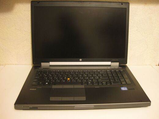 Мобільна робоча станція HP EliteBook 8770w / 17.3" (1920x1080) TN / Intel Core i7-3630QM (4 (8) ядра по 2.4 - 3.4 GHz) / 16 GB DDR3 / 128 GB SSD + 500 GB HDD / AMD FirePro M4000, 1 GB GDDR5, 128-bit / WebCam / DVD-ROM
