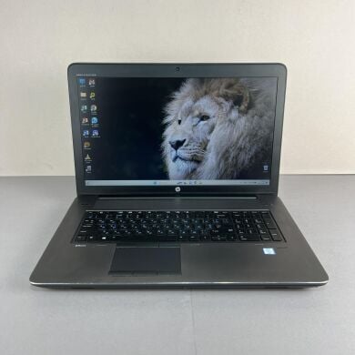 Мобільна робочая станція HP ZBook 17 G3 / 17.3" (1600x900) TN / Intel Core i5-6440HQ (4 ядра по 2.6 - 3.5 GHz) / 16 GB DDR4 / 256 GB SSD + 500 GB HDD / nVidia Quadro М1000M, 2 GB DDR3, 128-bit / WebCam