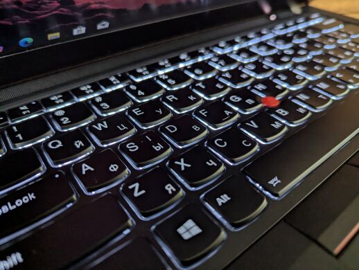 Мобільна робоча станція Lenovo ThinkPad P43s / 14" (1920x1080) IPS / Intel Core i7-8665U (4 (8) ядра по 1.9 - 4.8 GHz) / 32 GB DDR4 / 1000 GB SSD / nVidia Quadro P520, 2 GB GDDR5, 64-bit / WebCam / HDMI / Windows 10 Мобільна робоча станція Lenovo ThinkPad P43s / 14" (1920x1080) IPS / Intel Core i7-8665U (4 (8) ядра по 1.9 - 4.8 GHz) / 32 GB DDR4 / 1000 GB SSD / nVidia Quadro P520, 2 GB GDDR5, 64-bit / WebCam / HDMI / Windows 10