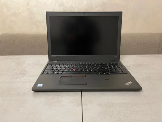 Мобільна робоча станція Lenovo ThinkPad P50s / 15.6" (1920x1080) IPS / Intel Core i7-6500U (2 (4) ядра по 2.5 - 3.1 GHz) / 16 GB DDR3 / 240 GB SSD / nVidia Quadro M500M, 2 GB DDR3, 64-bit / WebCam / HDMI / Дві батареї