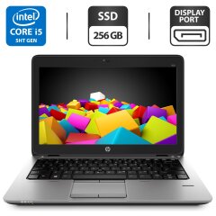 Нетбук HP EliteBook 820 G2 / 12.5" (1366x768) TN / Intel Core i5-5300U (2 (4) ядра по 2.3 - 2.9 GHz) / 8 GB DDR3 / 256 GB SSD / Intel HD Graphics 5500 / WebCam / Fingerprint / Windows 10