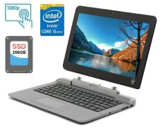 Ноутбук-трансформер HP Pro x2 612 G1 / 12.5" (1920x1080) IPS Touch / Intel Core i5-4302Y (2 (4) ядра по 1.6 - 2.3 GHz) / 8 GB DDR3 / 256 GB SSD / Intel HD Graphics 4200 / WebCam / DisplayPort