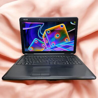 Ноутбук Asus K50C / 15.6" (1366x768) TN / Intel Celeron 220 (1 ядра по 1.2 GHz) / 4 GB DDR2 / 120 GB SSD / SIS Mirage 3 Graphics / WebCam / Без АКБ
