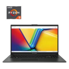 Ноутбук Asus Vivobook Go 15 E1504FA / 15.6" (1920x1080) TN / AMD Ryzen 5 7520U (4 (8) ядра по 2.8 - 4.3 GHz) / 8 GB DDR4 / 512 GB SSD / AMD Radeon Graphics / WebCam / Win 11 Home