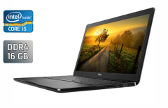 Ноутбук Б-класс Dell Latitude 3500 / 15.6" (1920x1080) IPS / Intel Core i5-8265U (4 (8) ядра по 1.6 - 3.9 GHz) / 16 GB DDR4 / 512 GB SSD / Intel UHD Graphics 620 / WebCam / Windows 10