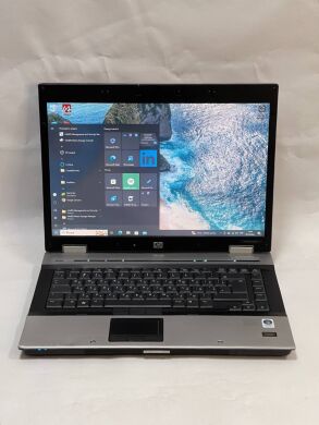 Ноутбук Б-класс HP EliteBook 8530p / 15.4" (1280x800) TN / Intel Core 2 Duo P8600 (2 ядра по 2.40 GHz) / 4 GB DDR2 / 320 GB HDD / AMD Radeon HD 3650, 256 MB GDDR3, 128-bit / WebCam / DVD-ROM