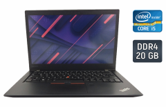 Ультрабук Б-класс Lenovo ThinkPad T470S / 14" (1920x1080) IPS / Intel Core i5-6300U (2 (4) ядра по 2.4 - 3.0 GHz) / 20 GB DDR4 / 256 GB SSD / Intel HD Graphics 520 / WebCam / TouchID