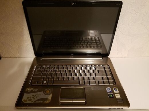 Ноутбук HP Pavilion dv5 / 15.4" (1280x800) TN / Intel Core 2 Duo P8600 (2 ядра по 2.4 GHz) / 4 GB DDR2 / 128 GB SSD / nVidia GeForce 9600M GT, 512 MB DDR2, 128-bit / DVD-ROM / WebCam