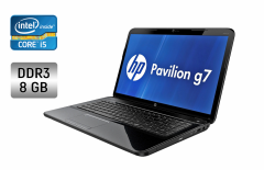 Ноутбук HP Pavilion G7 / 17.3" (1600x900) TN / Intel Core i5-3210M (2 (4) ядра по 2.5 - 3.1 GHz) / 8 GB DDR3 / 256 GB SSD / Intel HD Graphics 4000 / WebCam / DVD-RW