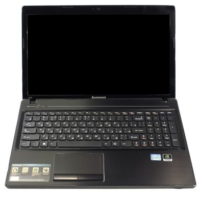 Ноутбук Lenovo G580 / 15.6" (1366x768) TN / Intel Celeron B830 (2 ядра по 1.8 GHz) / 4 GB DDR3 / 320 GB HDD / Intel HD Graphics / WebCam