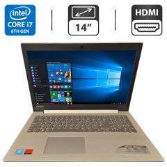 Ноутбук Lenovo IdeaPad 320-15IAP / 15.6" (1366x768) TN / Intel Pentium N4200 (4 ядра по 1.1 - 2.5 GHz) / 4 GB DDR3 / 240 GB SSD / Intel HD Graphics 505 / WebCam / HDMI