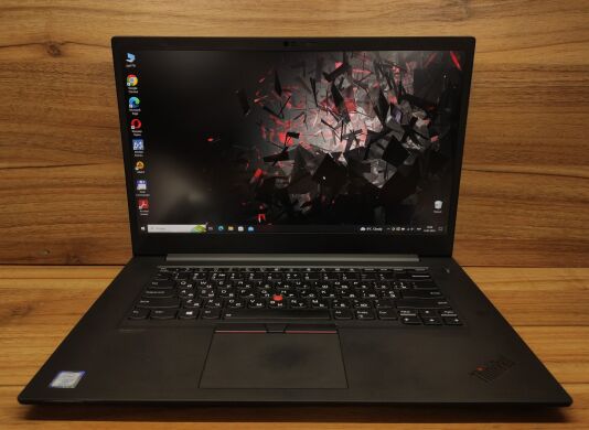 Ноутбук рабочая станция Lenovo ThinkPad P1 Gen 2 / 15.6" (1920x1080) IPS / Intel Core i7-9850H (6 (12) ядер по 2.6 - 4.6 GHz) / 32 GB DDR4 / 512 GB SSD / nVidia Quadro T2000, 4 GB GDDR5, 128-bit / WebCam / Fingerprint / Windows 10