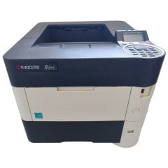Принтер Kyocera Ecosys FS-4300DN / Лазерная монохромная печать / 1200x1200 dpi / A4 / 60 стр/мин / USB, Ethernet / Дуплекс / Кабели в комплекте