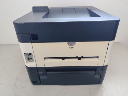 Принтер Kyocera Ecosys FS-4300DN / Лазерная монохромная печать / 1200x1200 dpi / A4 / 60 стр/мин / USB, Ethernet / Дуплекс / Кабели в комплекте