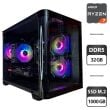 Сборка под заказ: новый игровой ПК AeroCool P300C-G-BK-v1 Black Tower / AMD Ryzen 7 7700 (8 (16) ядер по 3.8 - 5.3 GHz) / 32 GB DDR5 / 1000 GB SSD M.2 / AMD Radeon RX 7800 XT, 16 GB GDDR6, 256-bit / 850W