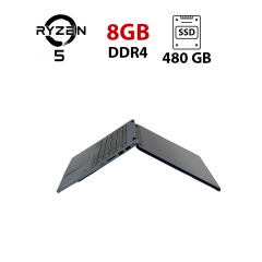 Ультрабук-трансформер Б-клас Lenovo IdeaPad Flex 5 14ABR8 / 14" (1920x1080) IPS Touch / AMD Ryzen 5 7530U (6 (12) ядер по 2.0 - 4.5 GHz) / 8 GB DDR4 / 480 GB SSD / AMD Radeon RX Vega 7 Graphics / WebCam