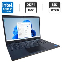 Ультрабук Dell Latitude 3420 / 14" (1366x768) TN / Intel Core i5-1135G7 (4 (8) ядра по 2.4 - 4.2 GHz) / 16 GB DDR4 / 512 GB SSD / Intel Iris Xe Graphics / WebCam / Windows 11 Pro