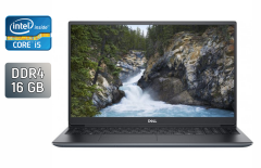 Ультрабук Dell Vostro 5590 / 15.6" (1920x1080) IPS / Intel Core i5-10210U (4 (8) ядра по 1.6 - 4.2 GHz) / 16 GB DDR4 / 512 GB SSD / Intel UHD Graphics / WebCam / Windows 10