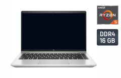 Ультрабук HP ProBook 445 G9 / 14" (1920x1080) IPS / AMD Ryzen 5 5625U (6 (12) ядер по 2.3 - 4.3 GHz) / 16 GB DDR4 / 256 GB SSD / AMD Radeon Vega 7 Graphics / WebCam / TouchID
