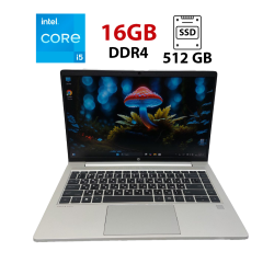 Ультрабук HP ProBook 445 G9 / 14" (1920x1080) IPS / AMD Ryzen 5 5625U (6 (12) ядер по 2.3 - 4.3 GHz) / 16 GB DDR4 / 512 GB SSD / AMD Radeon RX Vega 7 Graphics / WebCam