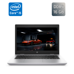 Ультрабук HP ProBook 640 G4 / 14" (1920x1080) IPS / Intel Core i5-8250U (4 (8) ядра по 1.6 - 3.4 GHz) / 16 GB DDR4 / 500 GB SSD / Intel UHD Graphics 620 / WebCam / Fingerprint / Windows 10