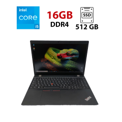 Ультрабук Lenovo ThinkPad L15 / 15.6" (1920x1080) IPS / Intel Core i5-10210U (4 (8) ядра по 1.6 - 4.2 GHz) / 16 GB DDR4 / 512 GB SSD / Intel UHD Graphics / WebCam