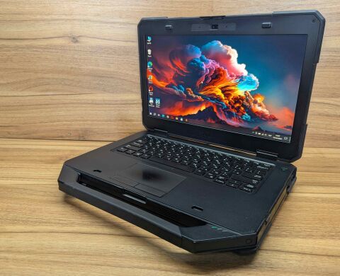 Защищенный ноутбук Б-класс Dell Rugged Latitude 5414 / 14" (1920x1080) IPS / Intel Core i5-6300U (2 (4) ядра по 2.4 - 3.0 GHz) / 16 GB DDR4 / 512 GB SSD / Intel HD Graphics 520 / 4G / HDMI / Windows 10