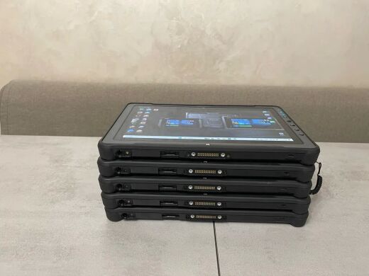 Защищенный планшет Getac F110 G3 / 11.6" (1366x768) IPS / Intel Core i5-6200U (2 (4) ядра по 2.3 - 2.8 GHz) / 8 GB DDR4 / 512 GB SSD / Intel HD Graphics 520 / HDMI / 4G LTE / Две батареи