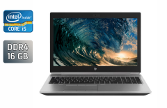 Ноутбук HP zBook 15 G5 / 15.6" (1920x1080) IPS / Intel Core i5-8300H (4 (8) ядра по 2.3 - 4.0 GHz) / 16 GB DDR4 / 480 GB SSD / Intel UHD Graphics 630 / WebCam