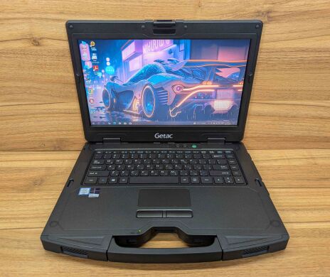 Защищенный ноутбук Getac S410 / 14" (1366x768) TN / Intel Core i5-6200U (2 (4) ядра по 2.3 - 2.8 GHz) / 8 GB DDR4 / 480 GB SSD / Intel HD Graphics 520 / HDMI / Windows 10
