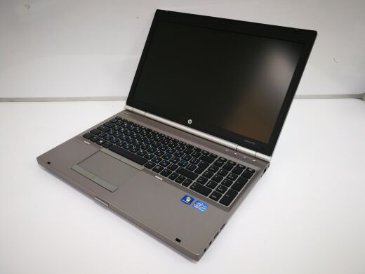 Мобільна робоча станція HP EliteBook 8570b / 15.6" (1366x768) TN / Intel Core i7-3720QM (4 (8) ядра по 2.6 - 3.6 GHz) / 12 GB DDR3 / 240 GB SSD / AMD Radeon HD 7570M, 1 GB GDDR5, 64-bit / WebCam + Сумка Ritar (15.6") Black NEW