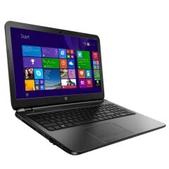 Ноутбук Б-класс HP 250 G3 / 15.6" (1366x768) TN / Intel Pentium N3540 (4 ядра по 2.16 - 2.66 GHz) / 8 GB DDR3 / 500 GB HDD / Intel HD Graphics / WebCam / DVD-RW / Без АКБ